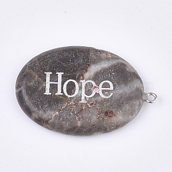 Подвески из натурального мрамора&nbsp;G-S344-90B