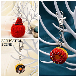 20 шт. железные поворотные застежки-лобстеры IFIN-CJ0001-74