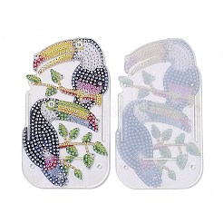 5d diy grue motif animal diamant peinture crayon porte-gobelet ornements kits&nbsp;DIY-C020-08