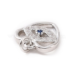 Латунные микро проложить кубического циркония подвески&nbsp;KK-C012-28P