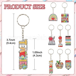 Акриловые брелки&nbsp;KEYC-YW00200-01