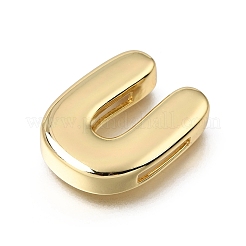 Breloques coulissantes en laiton&nbsp;KK-Z163-01G-U