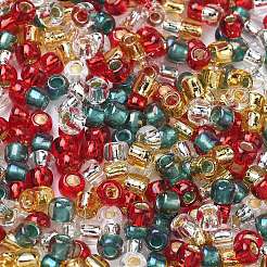 4 цвет 6/0 рождественских круглых бисера Toho&nbsp;SEED-X0058-23