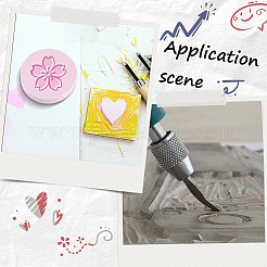 8шт резиновые штампы AJEW-CP0008-29