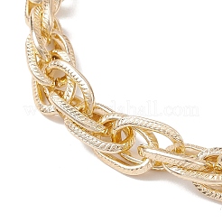 2 pz 2 stili catene decorative per borse in corda di alluminio testurizzata&nbsp;FIND-JF00161