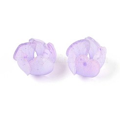 Колпачки для акриловых бусин в виде цветов SACR-T017-49F