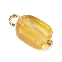 Прямоугольные подвески из натурального янтаря&nbsp;PALLOY-JF05006