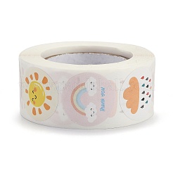 Слово спасибо самоклеющиеся бумажные наклейки DIY-M023-06