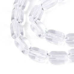 Прозрачные стеклянные бусины&nbsp;GLAA-T028-14T-05