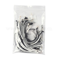 24 Stück Polyesterkordel zum Herstellen von Armbändern&nbsp;AJEW-FS00007