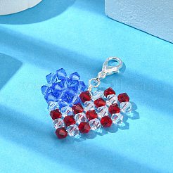 Подвески из искусственного австрийского хрусталя HJEW-TA00113