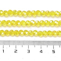 Прозрачные стеклянные бусины EGLA-A035-T4mm-B03