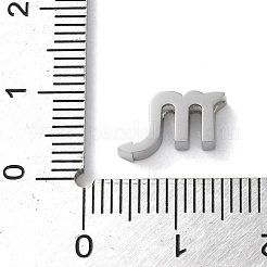 星座 304 ステンレススチール チャーム  蠍座  6.5x12.5x3mm  穴：2mm&nbsp;STAS-U038-01P-08