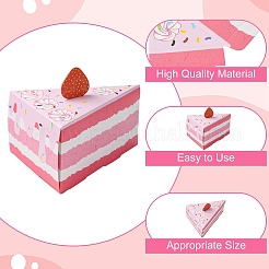 Картонные бумажные треугольные коробки для упаковки конфет&nbsp;CON-CJC0001-02A