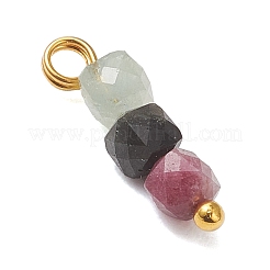 Подвески из натурального цветного турмалина&nbsp;PALLOY-JF04795