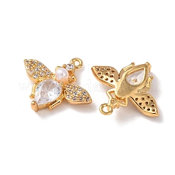 Латунные микро проложить кубического циркония подвески&nbsp;KK-A284-14G-03