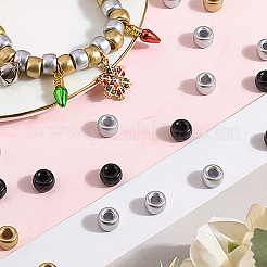 600 шт. двухцветные пластиковые бусины KY-SC0002-35