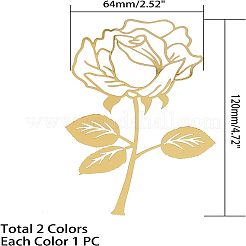 Закладки из нержавеющей стали&nbsp;STAS-UN0013-38