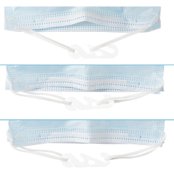 Регулируемая пластиковая крышка крючка&nbsp;AJEW-TA0017-04