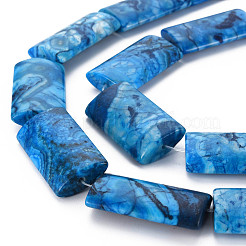 Brins de perles d'agate en dentelle folle naturelle&nbsp;G-S359-352