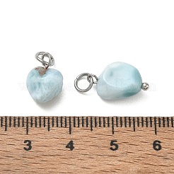 Ciondoli larimar naturali&nbsp;PALLOY-JF06027