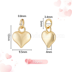 Латунные подвески с покрытием 10шт&nbsp;KK-PH0013-16
