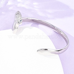 Браслеты-манжеты из хирургической нержавеющей стали 316&nbsp;BJEW-C142-08P