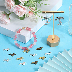 80 шт. 4 цвета подвески из сплава в тибетском стиле&nbsp;FIND-SC0007-37