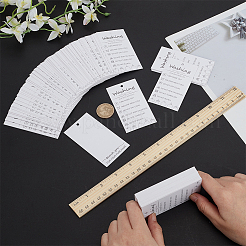 160 шт. бумажные ценники для стирки CDIS-FG0001-59