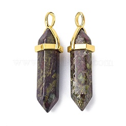 Natürliche drachenblut spitze anhänger&nbsp;G-G025-01G-36