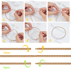 30шт пружинные браслеты&nbsp;TWIR-BBC0001-06KCG