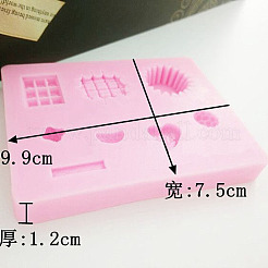 Силиконовые Молды для пищевых продуктов&nbsp;LS-AJEW-P046-46