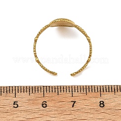 Anelli aperti del manicotto a conchiglia in acciaio inossidabile 304&nbsp;RJEW-JR01111-01