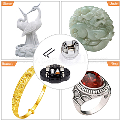 Держатель с инкрустацией из сплава&nbsp;AJEW-WH0162-99