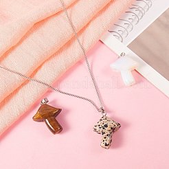 Подвески из натуральных и синтетических драгоценных камней в стиле 3 шт. G-SZ0001-51