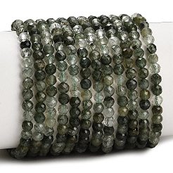 Natürlichen grünen Rutilquarz Perlen Stränge&nbsp;GG-CBA9722-A05-4mm