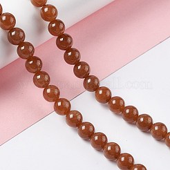 Natürliche weiße Jade perlen Stränge&nbsp;G-I334-05B