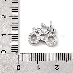 Латунные микро проложить кубического циркония подвески&nbsp;KK-L262-15P