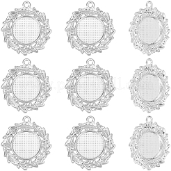 50 шт. подвеска из сплава с кабошоном&nbsp;FIND-SC0020-17