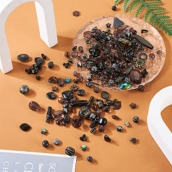 100 г прозрачных/непрозрачных акриловых бусин&nbsp;MACR-TA0001-50F