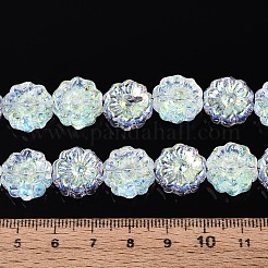 Гальванизируйте прозрачное стекло бисер нитей&nbsp;EGLA-N055-01J