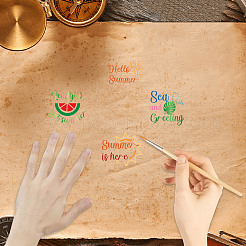 Пластиковые штампы&nbsp;DIY-WH20018-0307