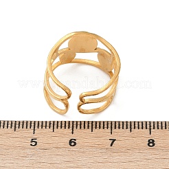 Кольца-манжеты из нержавеющей стали 304 RJEW-S629-03G