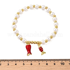 Латунные браслеты из кубического циркония BJEW-K278-03G