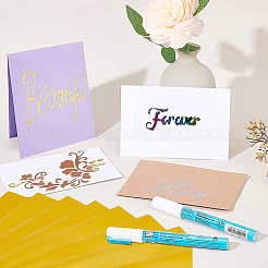 PET-Stempel-Heißfolienpapier&nbsp;DIY-WH0374-15A