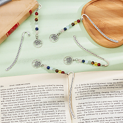 30 шт. закладки из цинкового сплава в тибетском стиле AJEW-UN0001-70