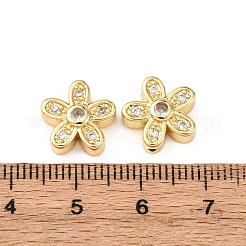 Латунные микро проложить кубического циркония бусы&nbsp;LS-KK-K408-07G