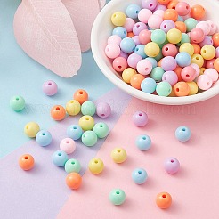 Непрозрачные акриловые бусины&nbsp;MACR-YW0002-76