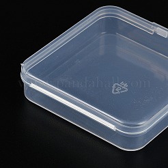 Contenitori di perline di plastica con coperchio incernierato&nbsp;CON-Z007-01A