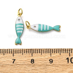 Подвески из нержавеющей стали 304 с эмалью&nbsp;STAS-E550-40G-02